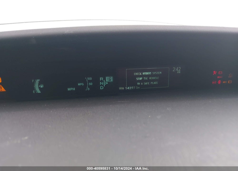 2013 TOYOTA PRIUS TWO VIN: JTDKN3DU2D5580420
