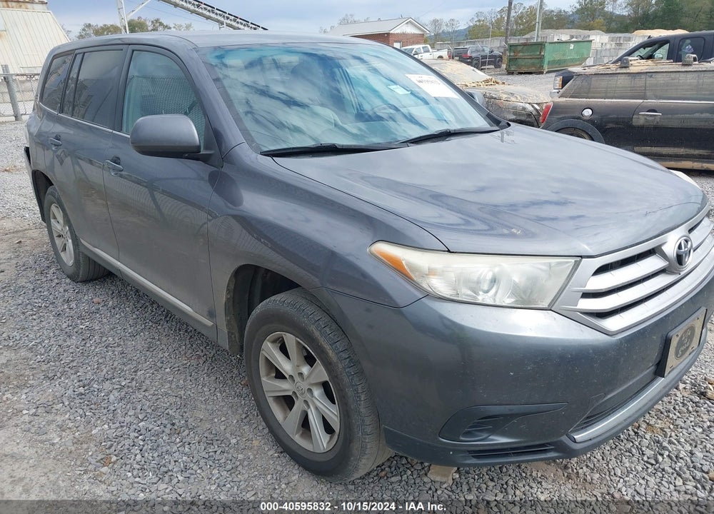 2013 TOYOTA HIGHLANDER VIN: 5TDZA3EH6DS043992