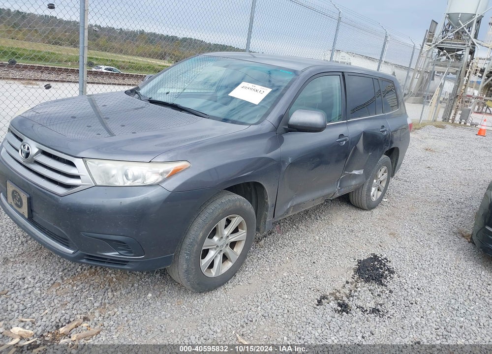 2013 TOYOTA HIGHLANDER VIN: 5TDZA3EH6DS043992