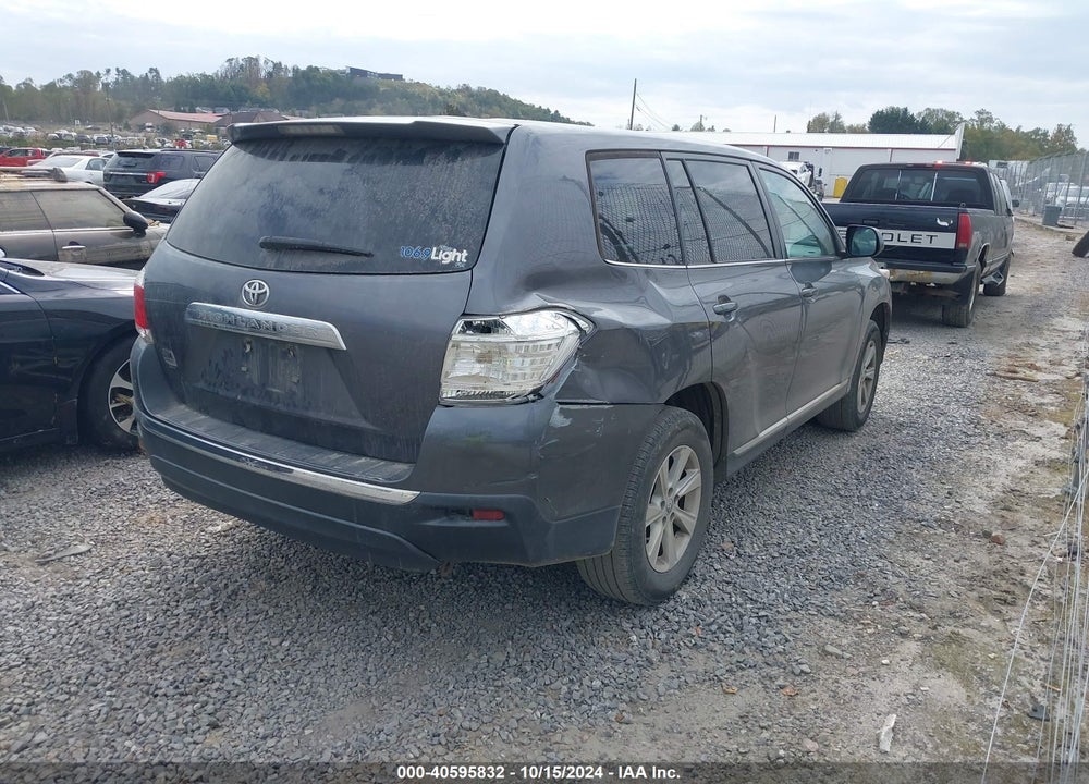 2013 TOYOTA HIGHLANDER VIN: 5TDZA3EH6DS043992