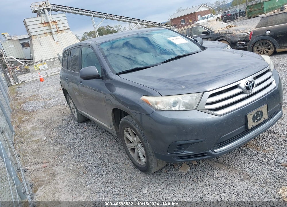 2013 TOYOTA HIGHLANDER VIN: 5TDZA3EH6DS043992