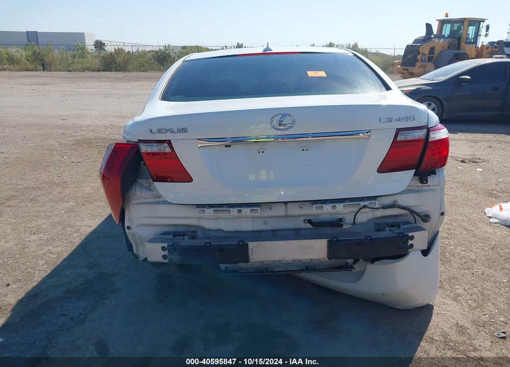 2007 LEXUS LS 460 VIN: JTHBL46F075050055