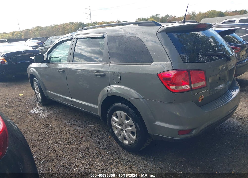 2019 DODGE JOURNEY SE VIN: 3C4PDCBB8KT701474