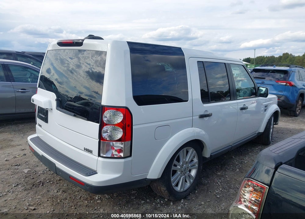 2012 LAND ROVER LR4 VIN: SALAG2D46CA604183