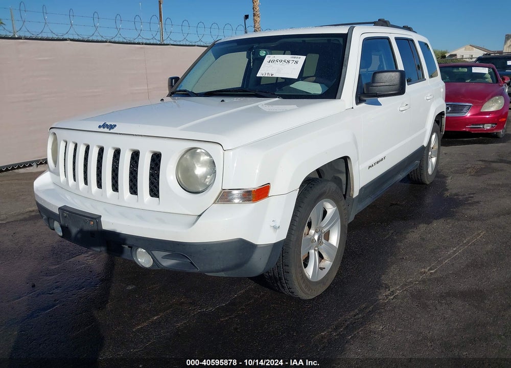 2013 JEEP PATRIOT LATITUDE VIN: 1C4NJPFAXDD246712