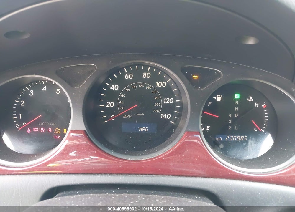 2003 LEXUS ES 300 VIN: JTHBF30G930140945