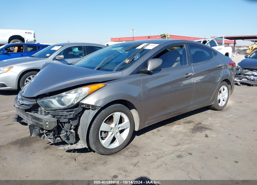 2013 HYUNDAI ELANTRA GLS VIN: 5NPDH4AE8DH171454