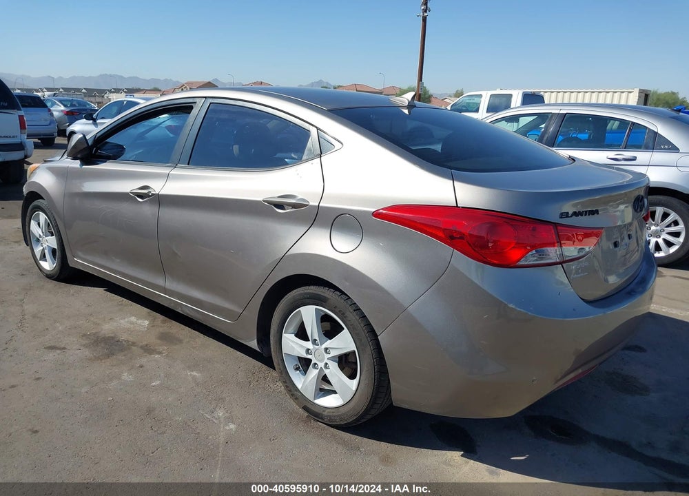 2013 HYUNDAI ELANTRA GLS VIN: 5NPDH4AE8DH171454