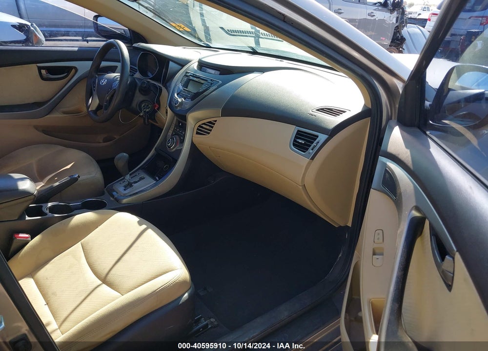 2013 HYUNDAI ELANTRA GLS VIN: 5NPDH4AE8DH171454