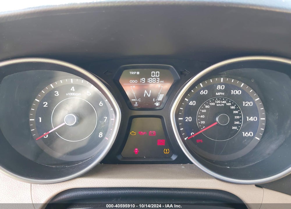2013 HYUNDAI ELANTRA GLS VIN: 5NPDH4AE8DH171454