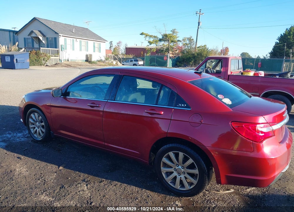 2012 CHRYSLER 200 TOURING VIN: 1C3CCBBG1CN106978