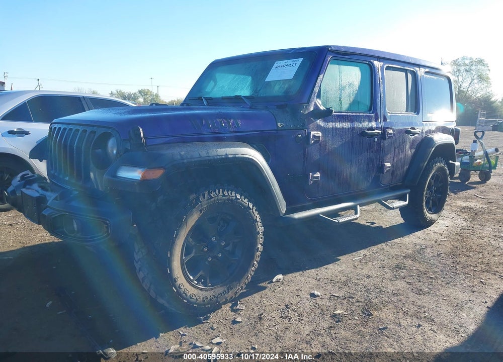 2023 JEEP WRANGLER 4-DOOR WILLYS 4X4 VIN: 1C4HJXDN9PW533938