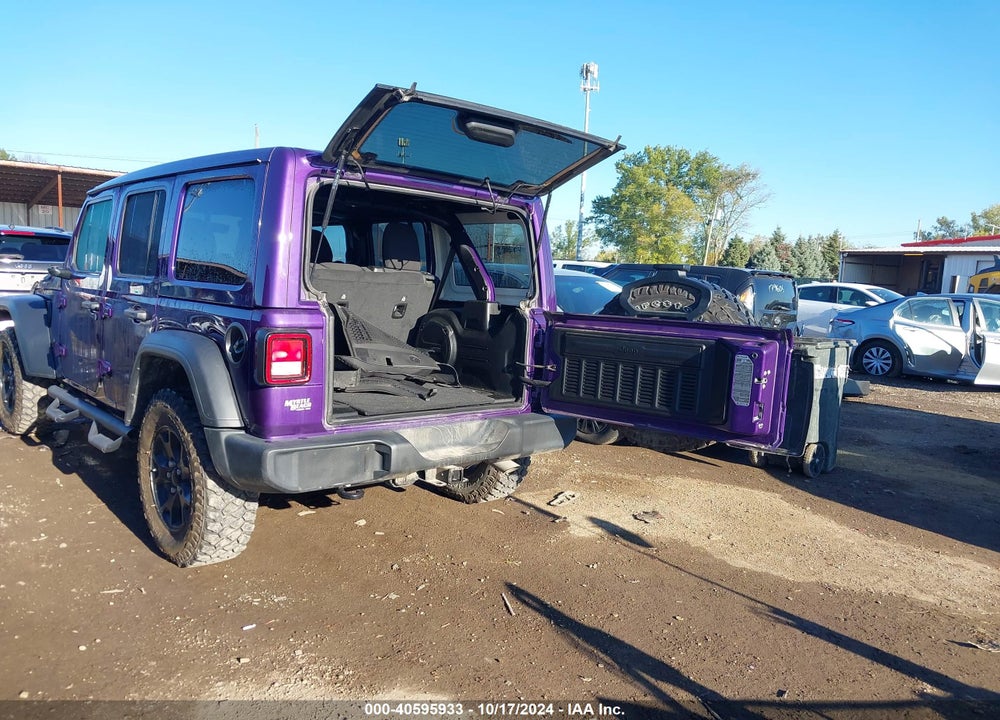 2023 JEEP WRANGLER 4-DOOR WILLYS 4X4 VIN: 1C4HJXDN9PW533938