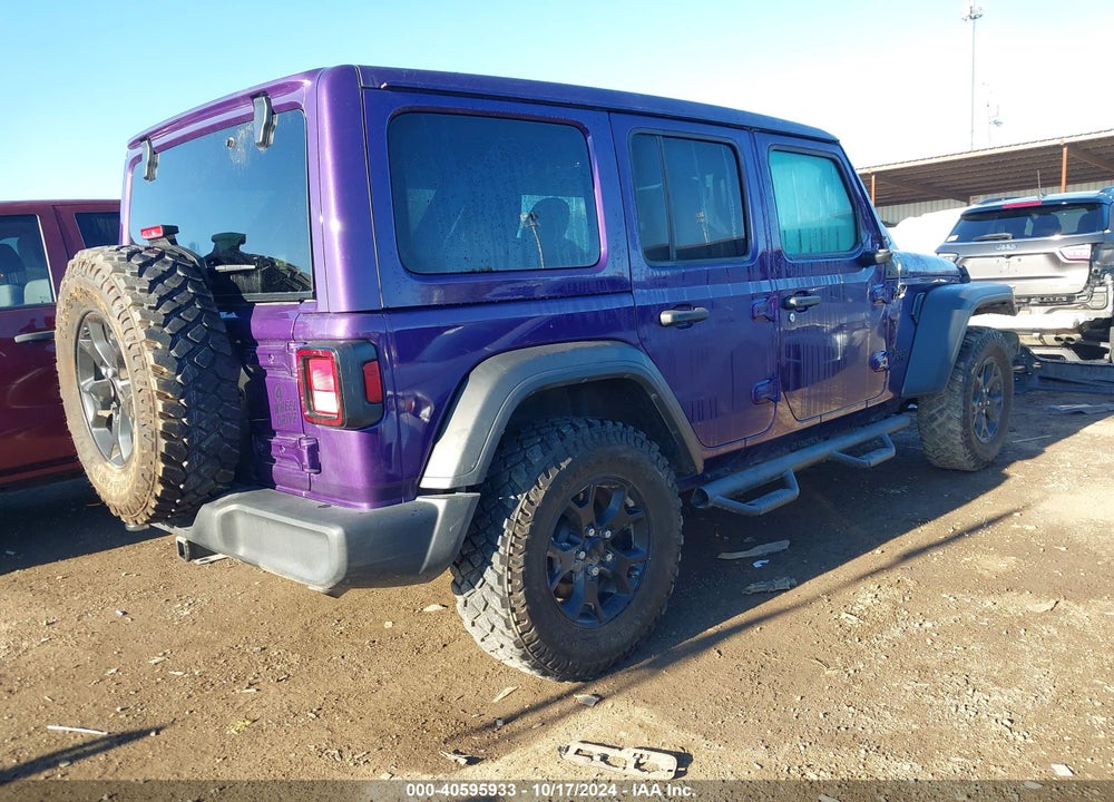 2023 JEEP WRANGLER 4-DOOR WILLYS 4X4 VIN: 1C4HJXDN9PW533938