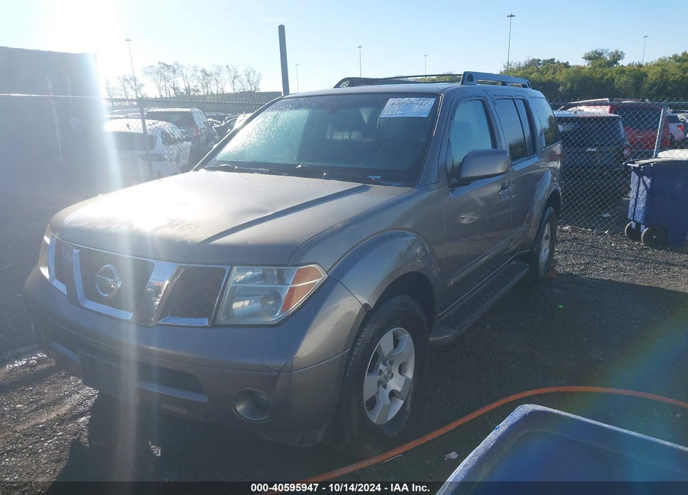 2006 NISSAN PATHFINDER SE VIN: 5N1AR18W16C619749