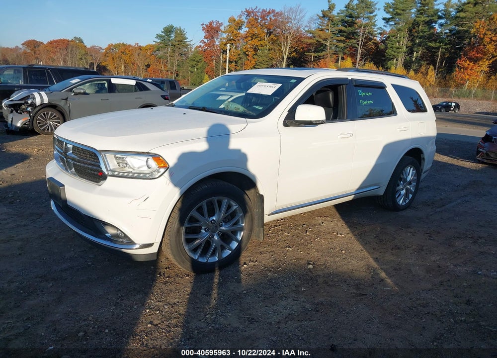 2016 DODGE DURANGO LIMITED VIN: 1C4RDJDG8GC433549
