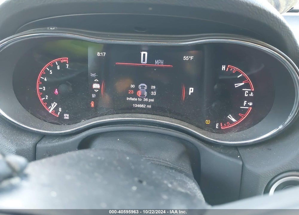 2016 DODGE DURANGO LIMITED VIN: 1C4RDJDG8GC433549