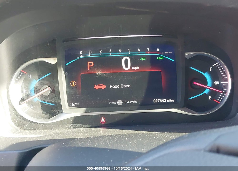 2022 HONDA PILOT AWD BLACK EDITION VIN: 5FNYF6H77NB003783