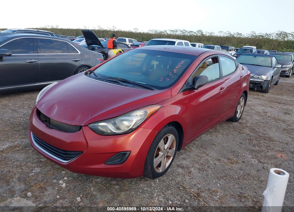 2011 HYUNDAI ELANTRA GLS (ULSAN PLANT) VIN: KMHDH4AE0BU089667