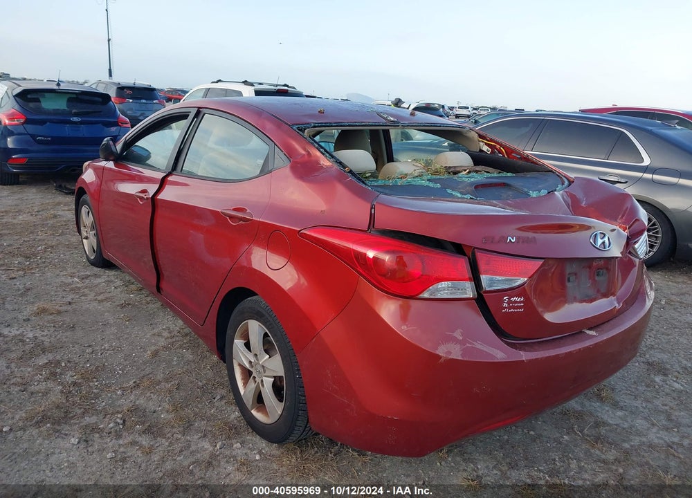 2011 HYUNDAI ELANTRA GLS (ULSAN PLANT) VIN: KMHDH4AE0BU089667