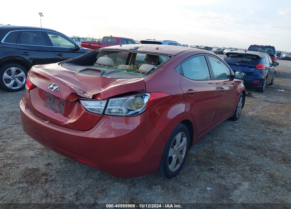 2011 HYUNDAI ELANTRA GLS (ULSAN PLANT) VIN: KMHDH4AE0BU089667