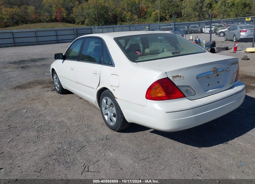2002 TOYOTA AVALON XLS VIN: 4T1BF28B52U201599