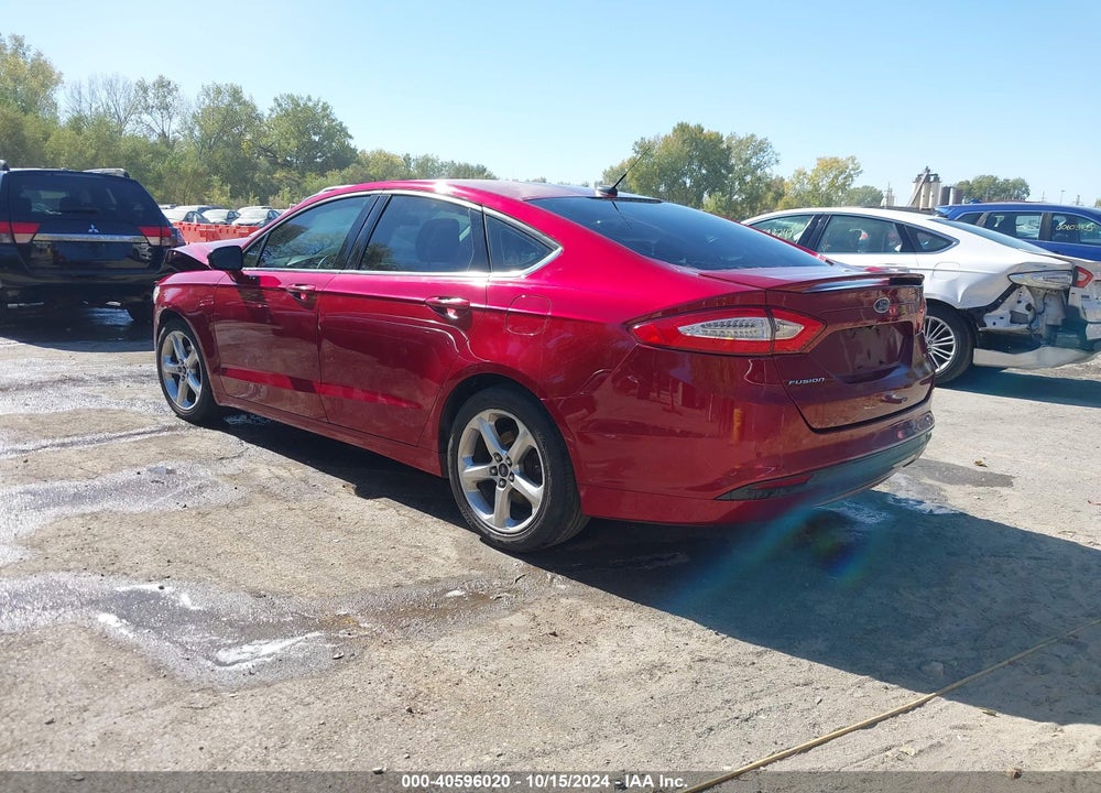 2016 FORD FUSION SE VIN: 3FA6P0H70GR356522