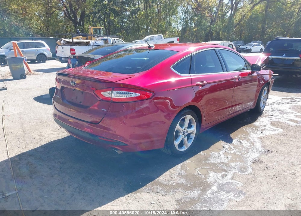 2016 FORD FUSION SE VIN: 3FA6P0H70GR356522