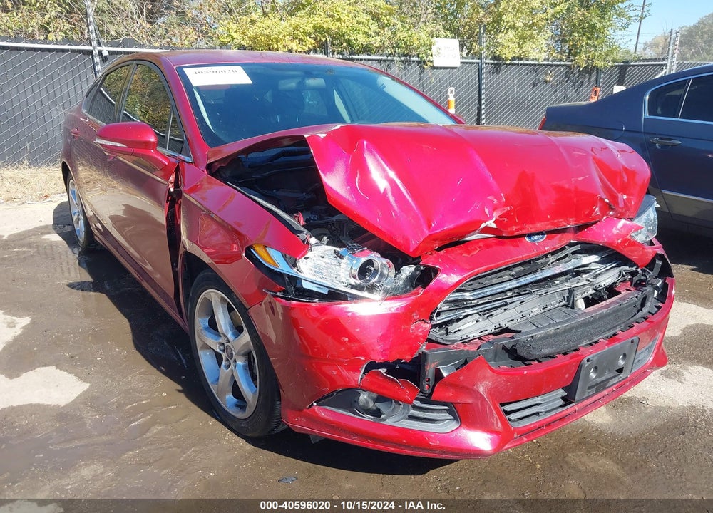 2016 FORD FUSION SE VIN: 3FA6P0H70GR356522