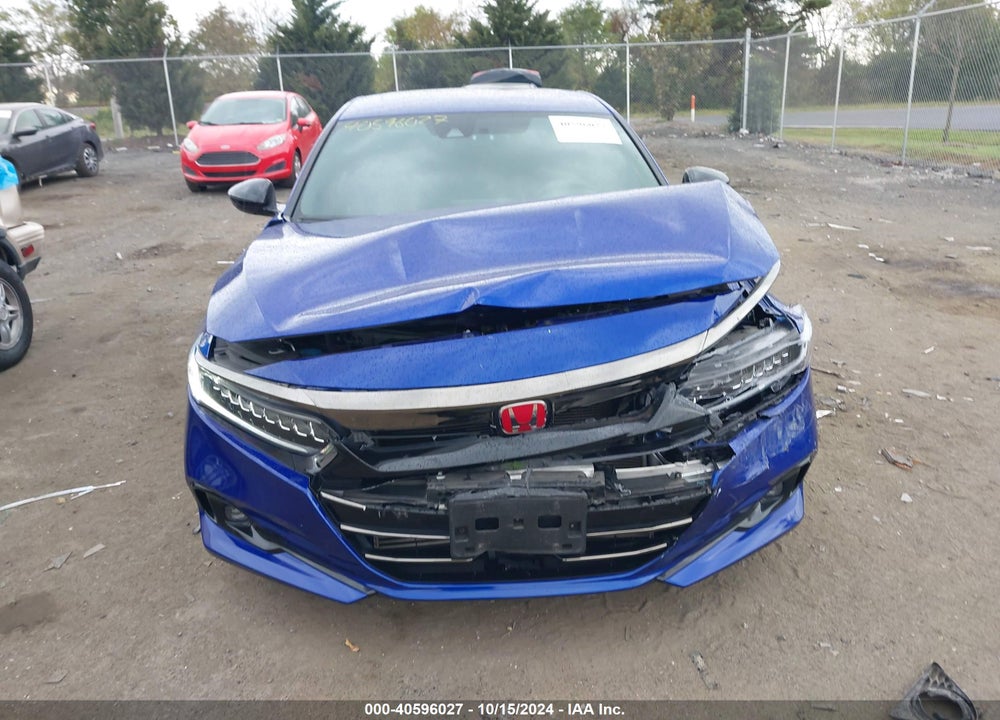 2022 HONDA ACCORD SPORT 2.0T VIN: 1HGCV2F34NA019195