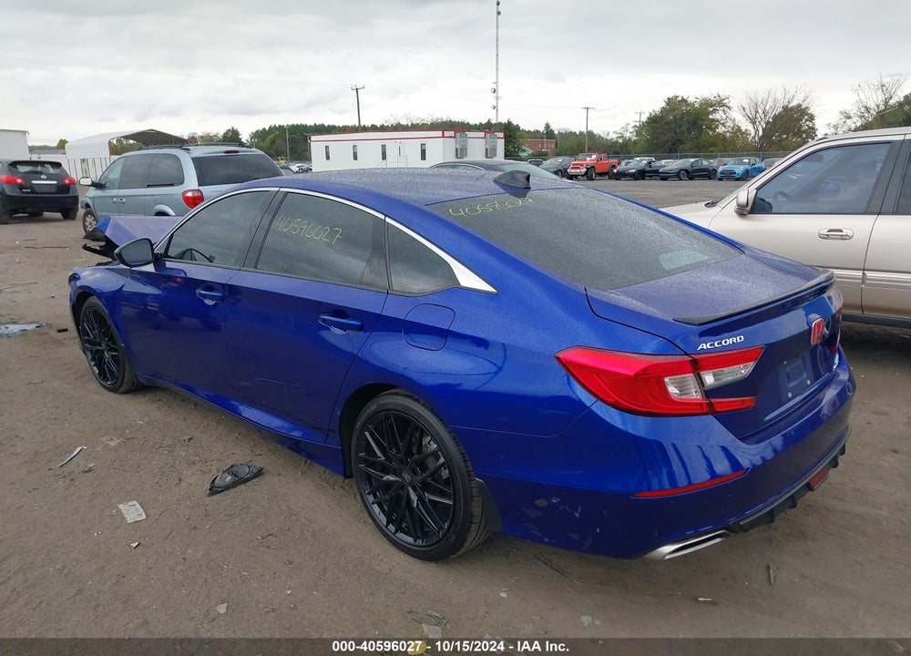 2022 HONDA ACCORD SPORT 2.0T VIN: 1HGCV2F34NA019195