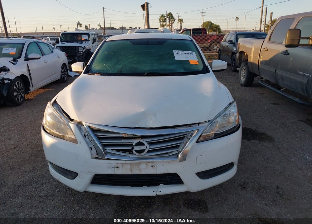 2015 NISSAN SENTRA S VIN: 3N1AB7AP1FY264784