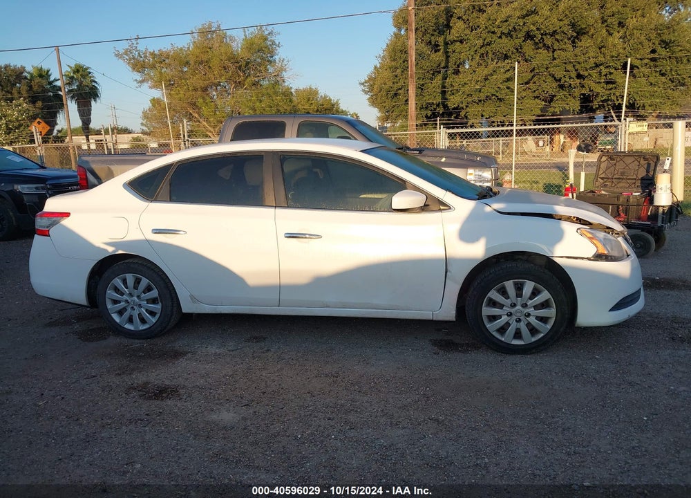 2015 NISSAN SENTRA S VIN: 3N1AB7AP1FY264784