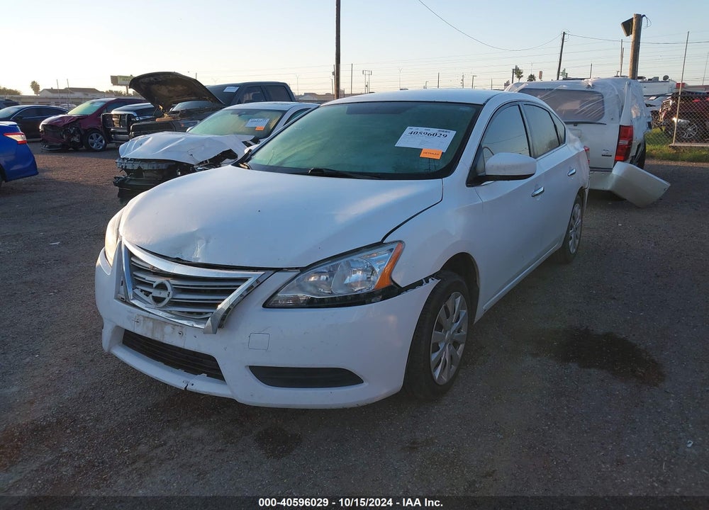 2015 NISSAN SENTRA S VIN: 3N1AB7AP1FY264784