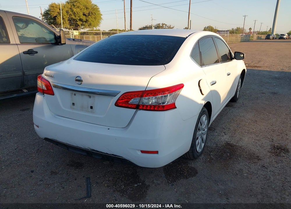 2015 NISSAN SENTRA S VIN: 3N1AB7AP1FY264784