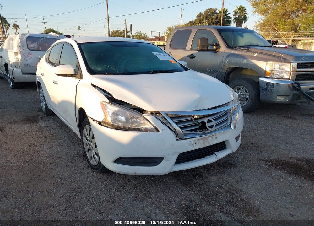 2015 NISSAN SENTRA S VIN: 3N1AB7AP1FY264784