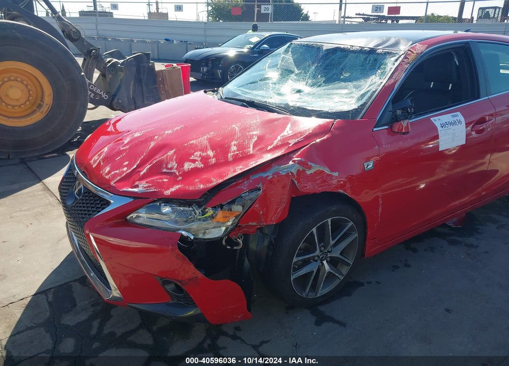 2016 LEXUS CT 200H VIN: JTHKD5BH2G2254822