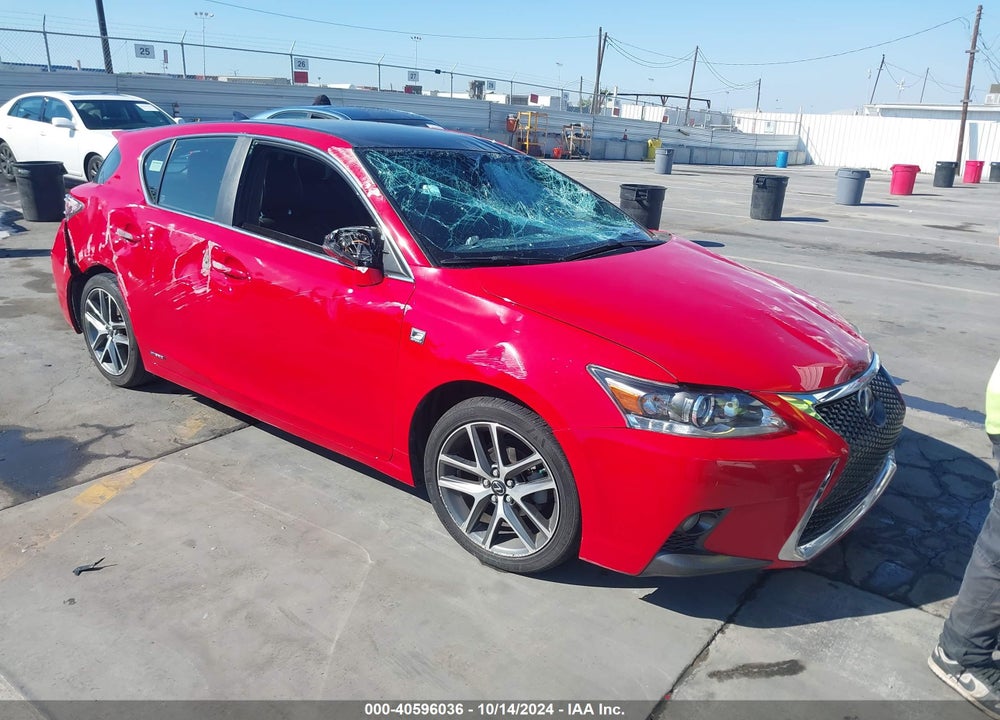 2016 LEXUS CT 200H VIN: JTHKD5BH2G2254822