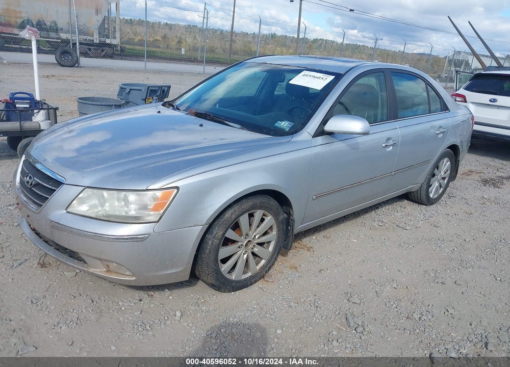 2009 HYUNDAI SONATA LIMITED V6 VIN: 5NPEU46F39H569163