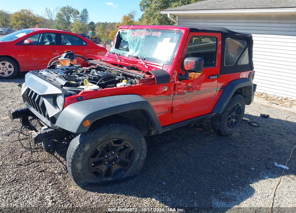 2015 JEEP WRANGLER WILLYS WHEELER VIN: 1C4AJWAG3FL606500