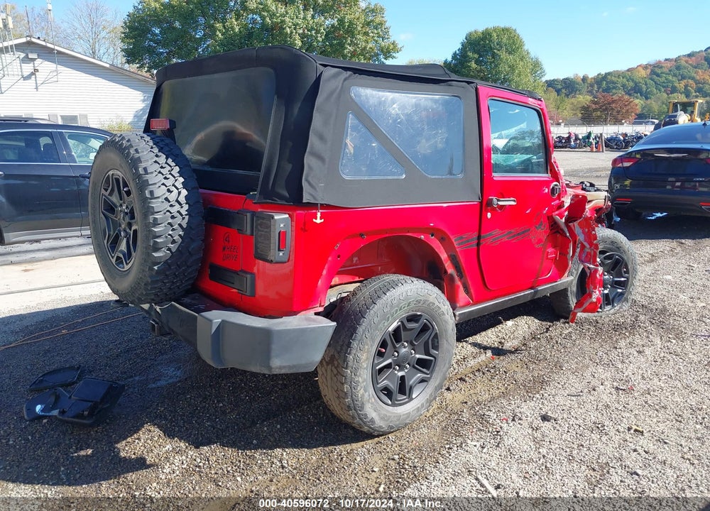 2015 JEEP WRANGLER WILLYS WHEELER VIN: 1C4AJWAG3FL606500