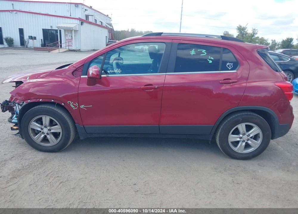 2019 CHEVROLET TRAX LT VIN: 3GNCJLSB4KL113165