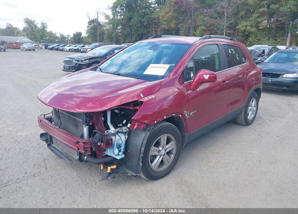 2019 CHEVROLET TRAX LT VIN: 3GNCJLSB4KL113165