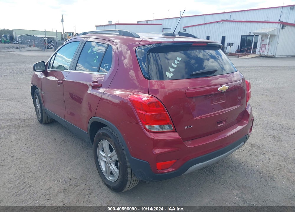 2019 CHEVROLET TRAX LT VIN: 3GNCJLSB4KL113165