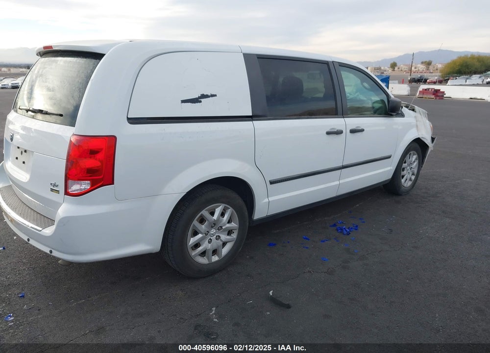 2015 RAM CARGO TRADESMAN VIN: 2C4JRGAG3FR680246