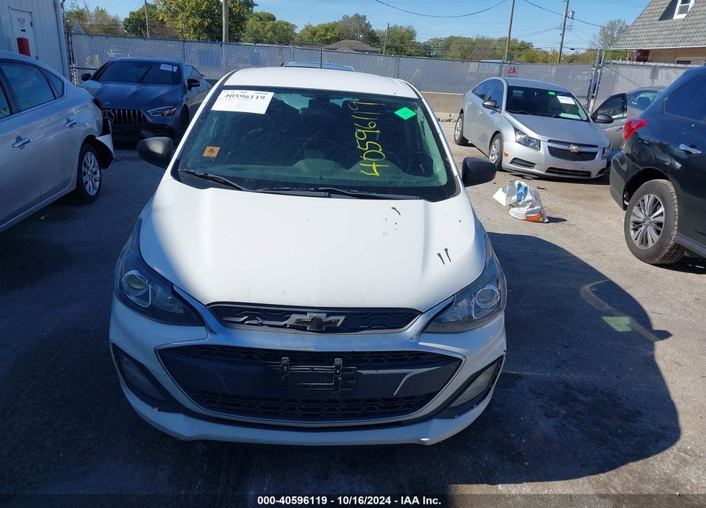 2020 CHEVROLET SPARK FWD LS MANUAL VIN: KL8CA6SA4LC478565