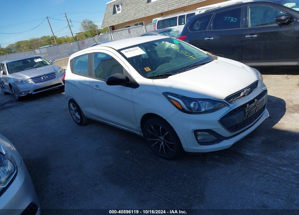 2020 CHEVROLET SPARK FWD LS MANUAL VIN: KL8CA6SA4LC478565