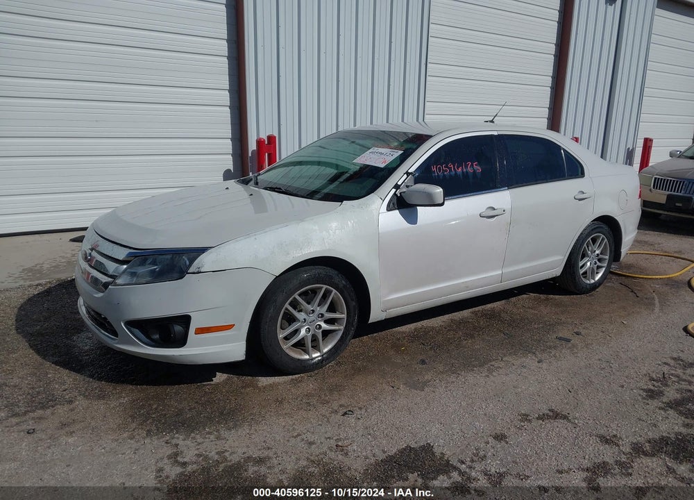 2012 FORD FUSION S VIN: 3FAHP0GA3CR163006