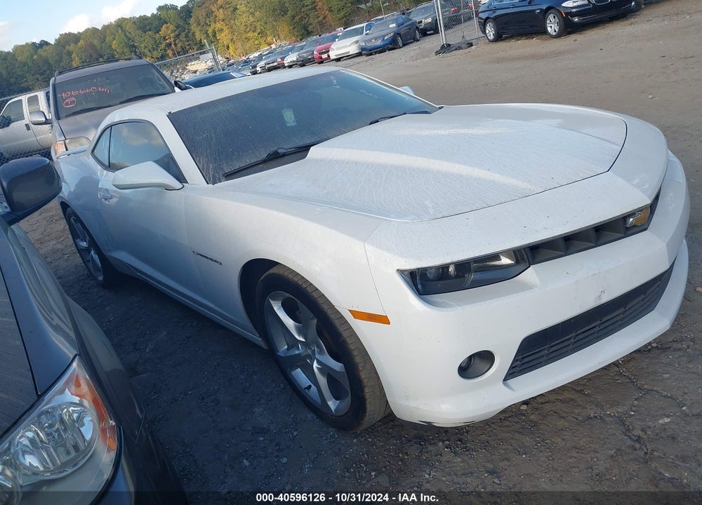 2015 CHEVROLET CAMARO 1LT VIN: 2G1FD1E38F9308421