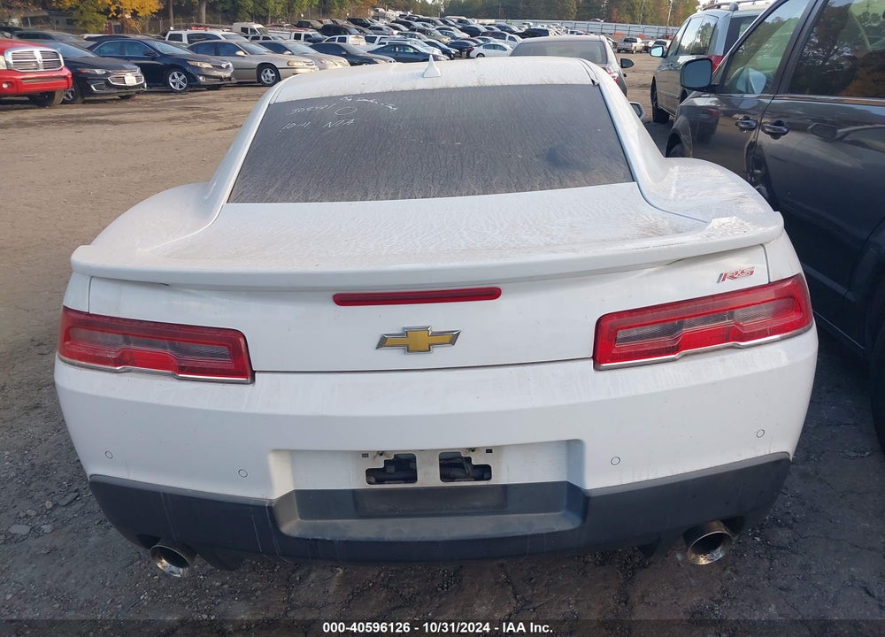 2015 CHEVROLET CAMARO 1LT VIN: 2G1FD1E38F9308421